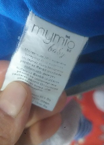 Gri Peluş Erkek Bebek Tulumu - Görsel 2