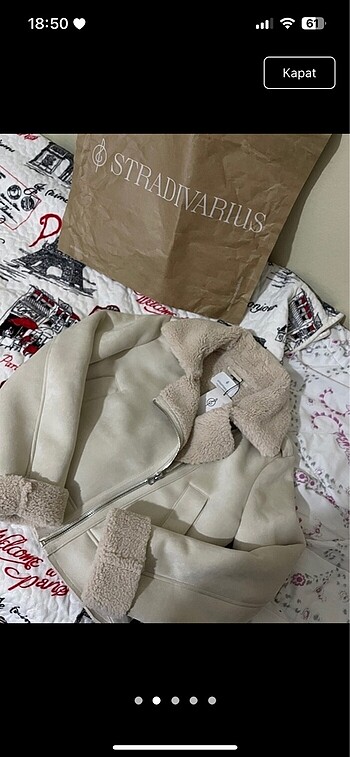 Stradivarius Stradivarius Peluş Mont