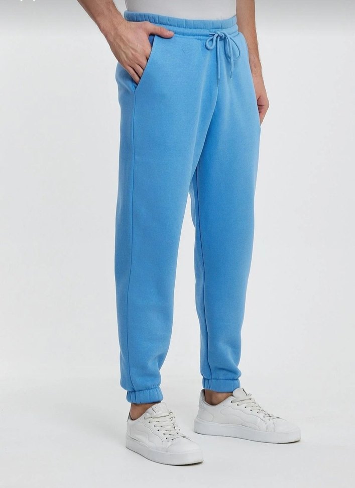 Mavi Salaş Eşofman Altı - Görsel 2