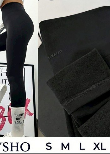 Siyah Tayt Toparlayıcı Kışlık içi Şardonlu - Görsel 5