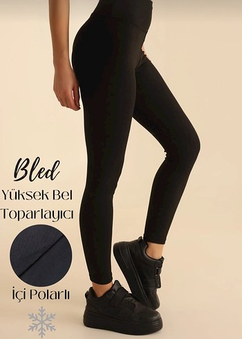 Siyah Tayt Toparlayıcı Kışlık içi Şardonlu - Görsel 19