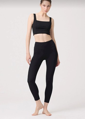 Rahat Kesim Kadın Tayt - Kışlık - Görsel 14