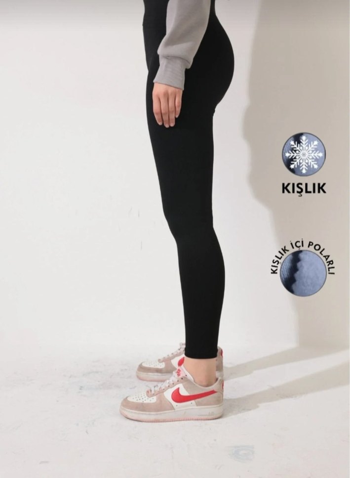 Rahat Kesim Kadın Tayt - Kışlık - Görsel 3
