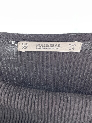 xs Beden siyah Renk Pull and Bear Kısa Elbise %70 İndirimli.