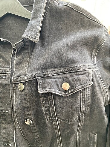 Mavi Jeans Mavi marka arkası püsküllü kot ceket
