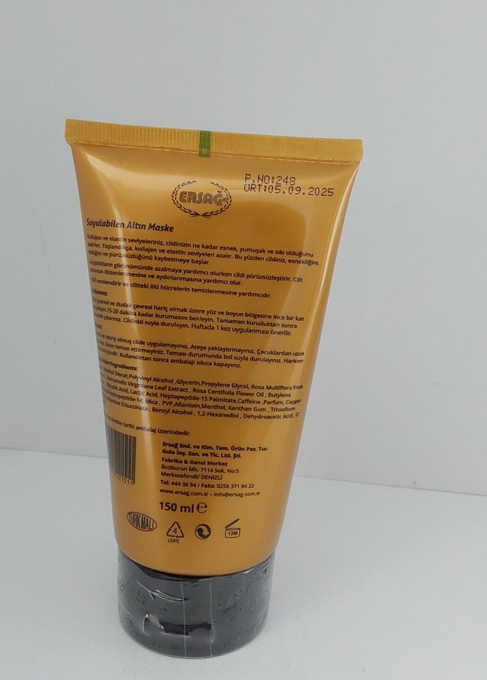 Ersağ Altın Maske 150 ml - Görsel 2