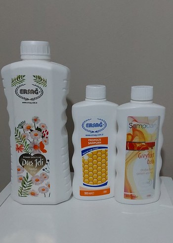 Duş Jeli, Propolis Şampuan, Greyfurt Şampuan