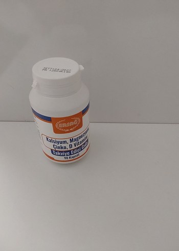 Kalsiyum, Magnezyum, Çinko ve D Vitamini Takviyesi