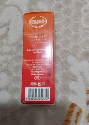 ERSAG Vitamin C Kadın Anti-Aging Serumu 30ml - Görsel 2