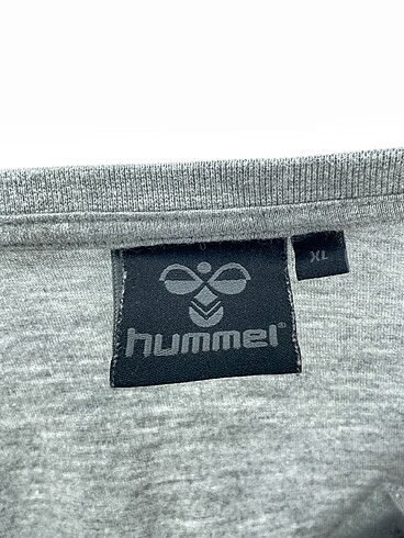 xl Beden gri Renk Hummel T-shirt %70 İndirimli.