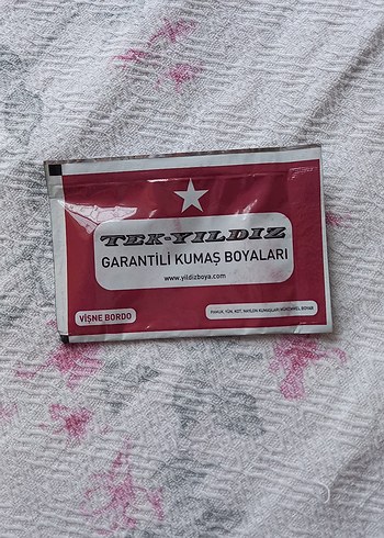 Kumaş boyası