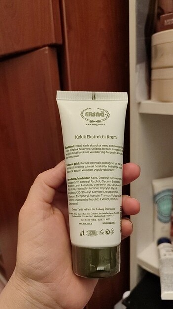 Ersağ vücut kremi 100 ml - Görsel 2