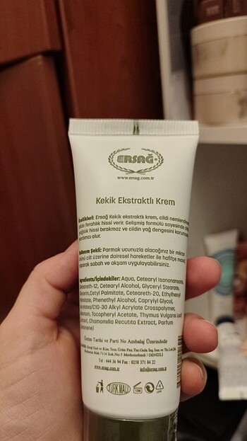 Ersağ vücut kremi 100 ml - Görsel 3