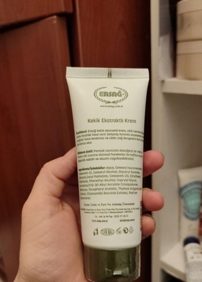 Ersağ vücut kremi 100 ml - Görsel 2