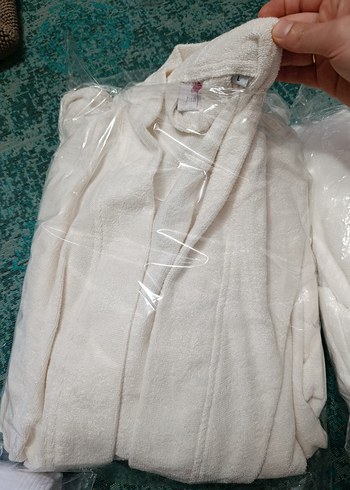 Chakra Bambu Pamuk Bornoz - Görsel 2