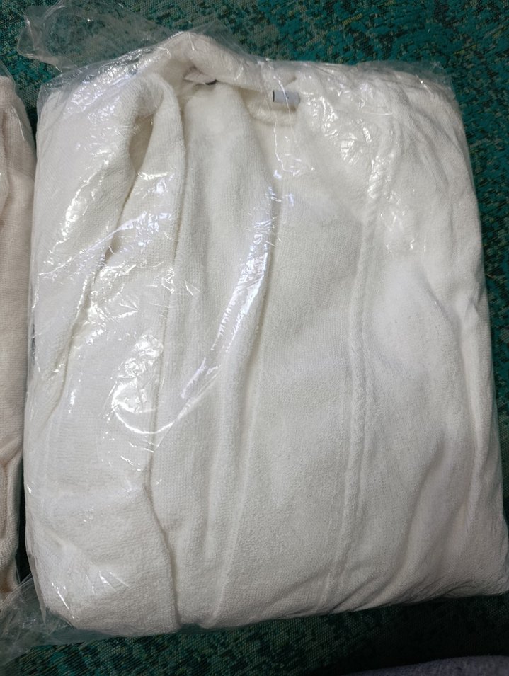 Chakra Bambu Pamuk Bornoz - Görsel 3