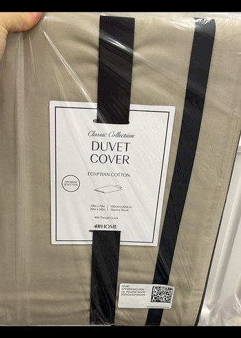 H&M Tek Kişilik Mısır Pamuklu Nevresim Takımı - Görsel 3