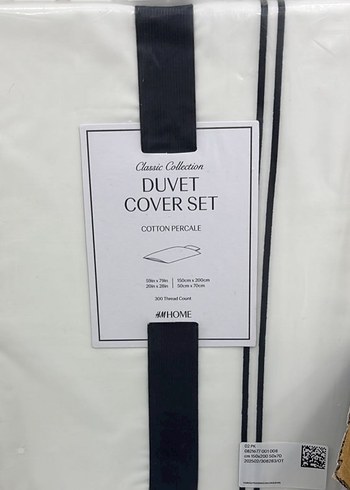 H&M Tek Kişilik Mısır Pamuklu Nevresim Takımı - Görsel 2