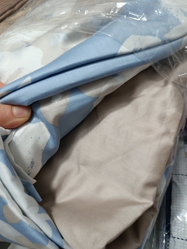 Issimo Mavi Pastel Pamuk Saten Nevresim Takımı - Görsel 3