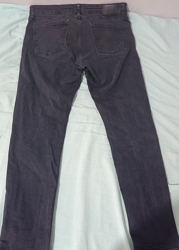 siyah Normal Boy Kadın Denim Pantolon - Görsel 2