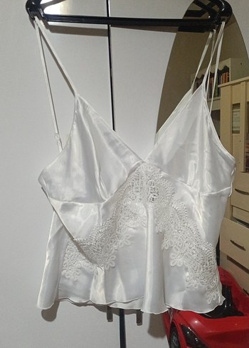 Beyaz Kadın Gecelik - Görsel 10