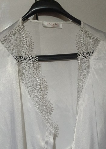 Beyaz Kadın Gecelik - Görsel 6