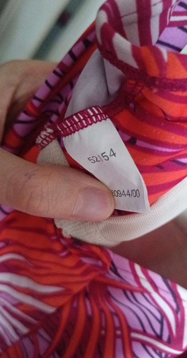 Kırmızı Bohem Desenli Drapeli Mayo - Görsel 3