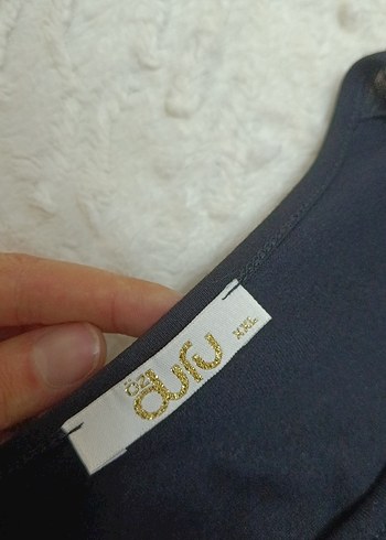 Dantel Detaylı Yılan Desenli Uzun Kollu Bluz - Görsel 3