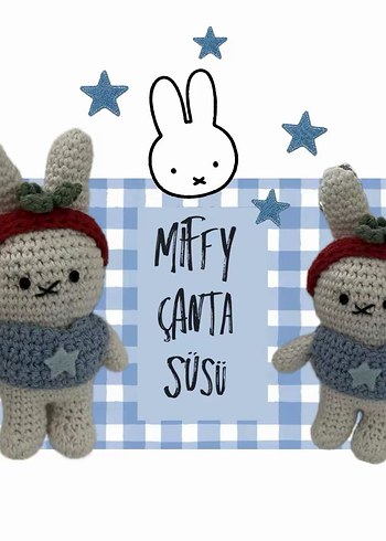 Miffy Çanta Süsü
