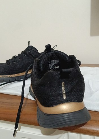 Siyah Kadın Spor Ayakkabı - Skechers - Görsel 3