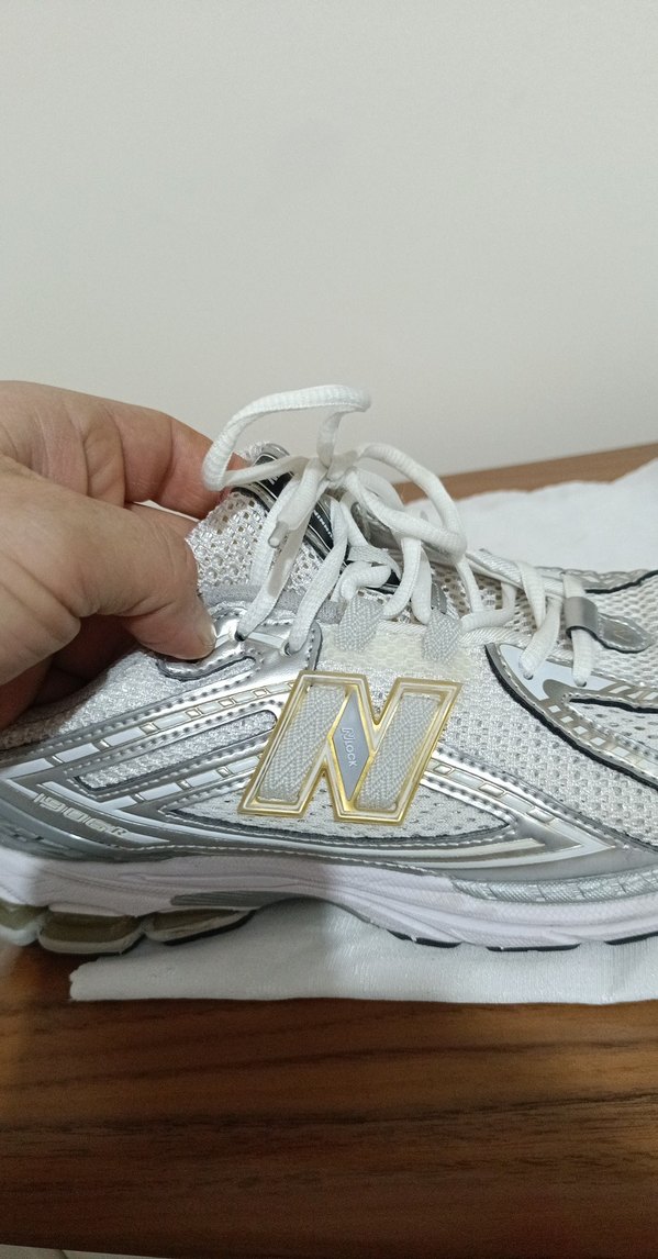 Beyaz Gri Bağcıklı Kadın Spor Ayakkabı - Görsel 5