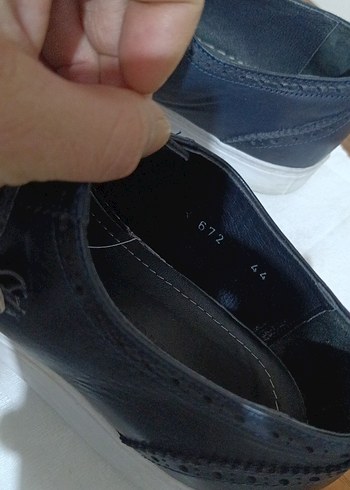 Tokalı Siyah Gri Erkek Sneakers - Görsel 3