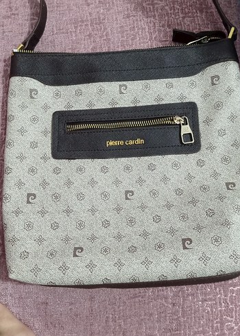 Pierre Cardin Bej Baskılı Kadın Çanta