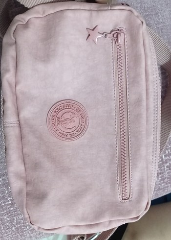 Pembe Kadın Çapraz Çanta Fermuarlı