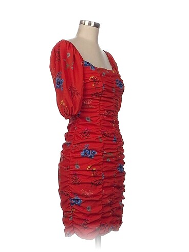 Vintage Love Kısa Elbise %70 İndirimli. - Görsel 2