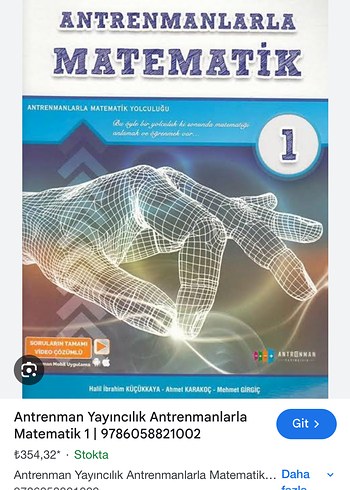 Antrenmanlarla Matematik Yolculuğu 1