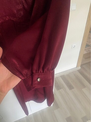 38 Beden bordo Renk Abiye/elbise