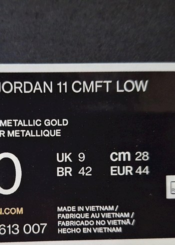 NİKE AIR JORDAN 11 CMFT FLOW - Görsel 6