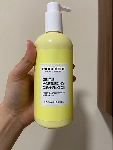 Maruderm yağ bazlı temizleyici
