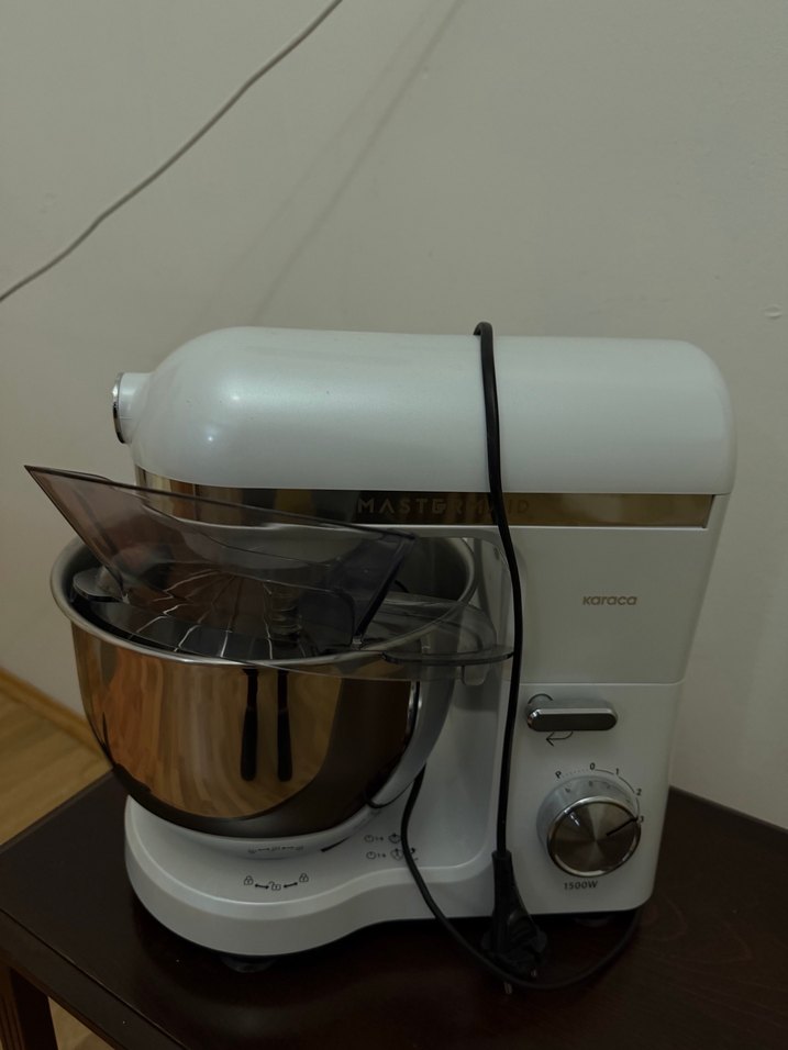Karaco Beyaz Mikser 1500W - Görsel 2