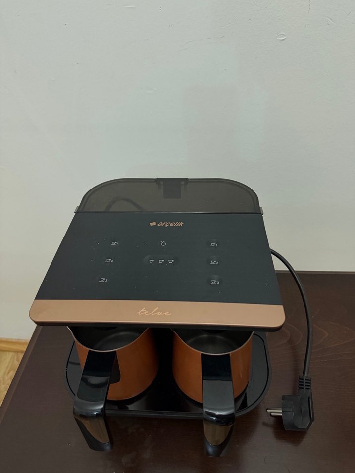 Kahve Makinesi Çift Termoslu Kahve Demliği - Görsel 2