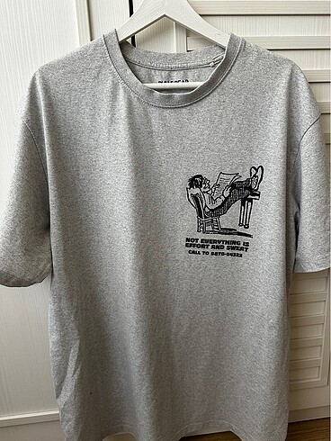 Pull and bear erkek oversize tshirt