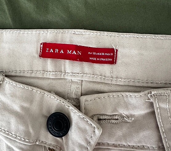 Zara man pantolon