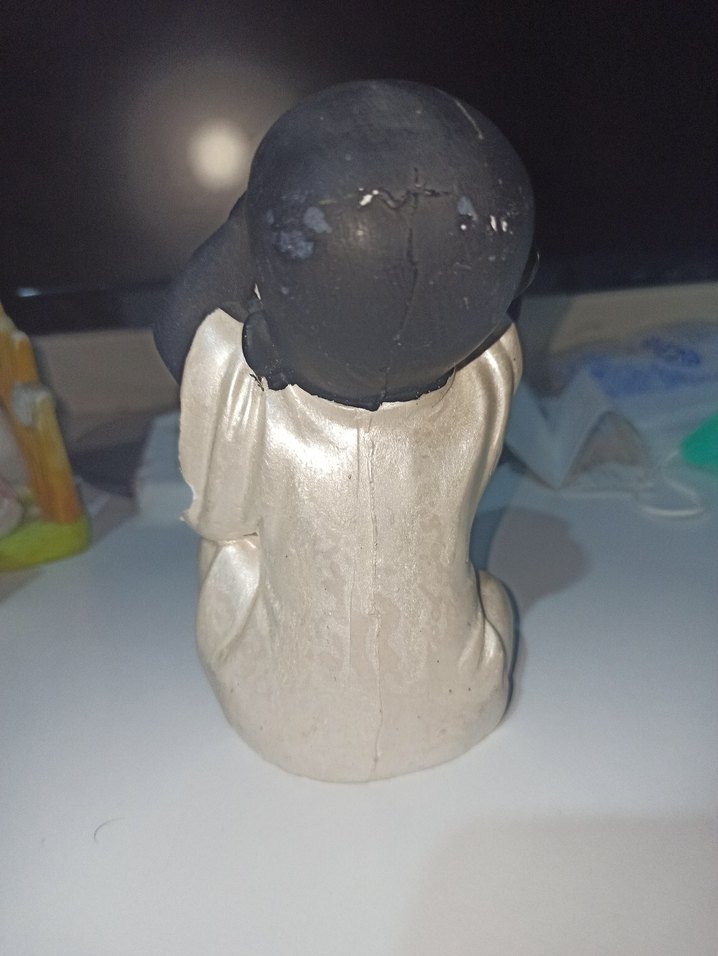 Siyah Beyaz Figürin biblo - Görsel 3