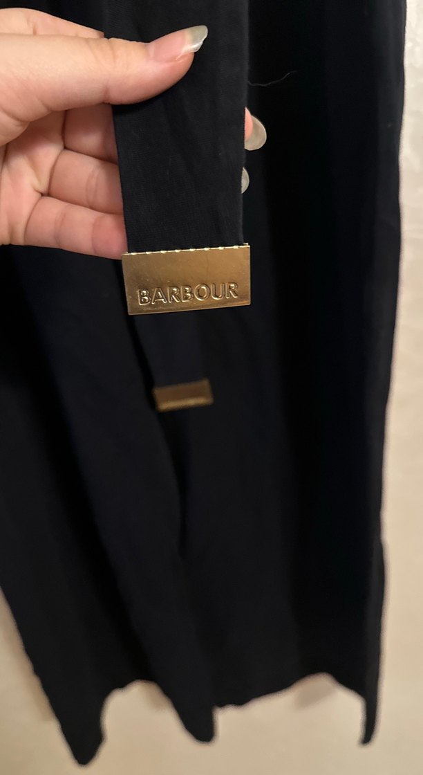 Kadın Siyah Kemerli Uzun Elbise - Görsel 3