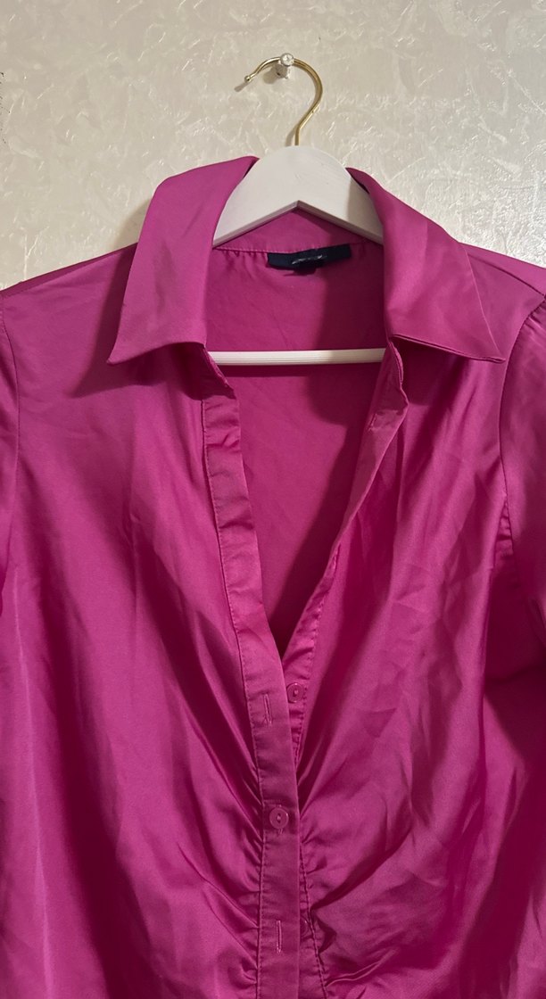 Pembe gömlek - Görsel 3