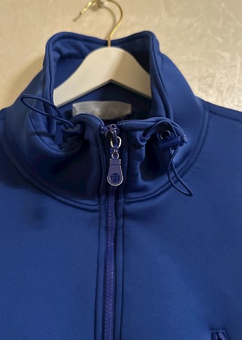 Fermuarlı Lacivert Kadın Kısa Ceket - Görsel 3