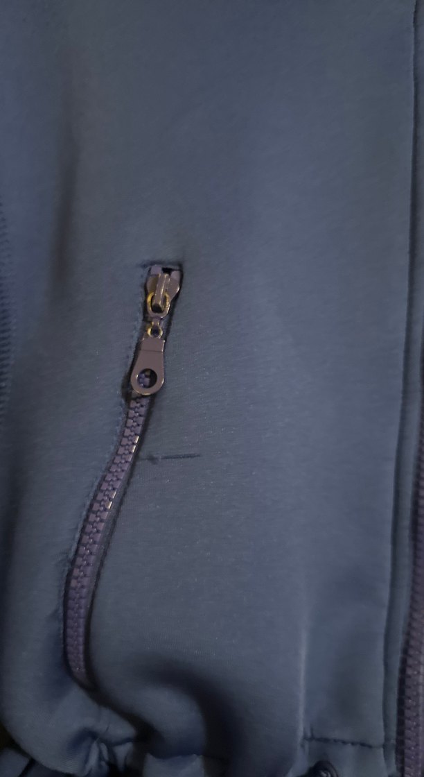 Fermuarlı Lacivert Kadın Kısa Ceket - Görsel 4