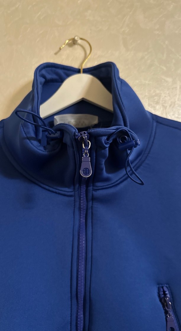 Fermuarlı Lacivert Kadın Kısa Ceket - Görsel 3