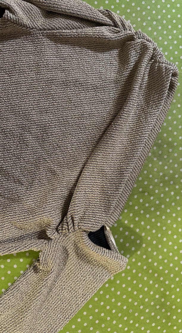 Uzun Kollu Drapeli Straplez Elbise - Görsel 5